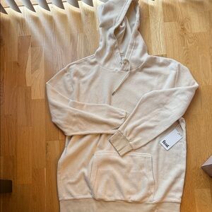 feat BlanketBlend XXL Cream Hooded super soft Sweatshirt